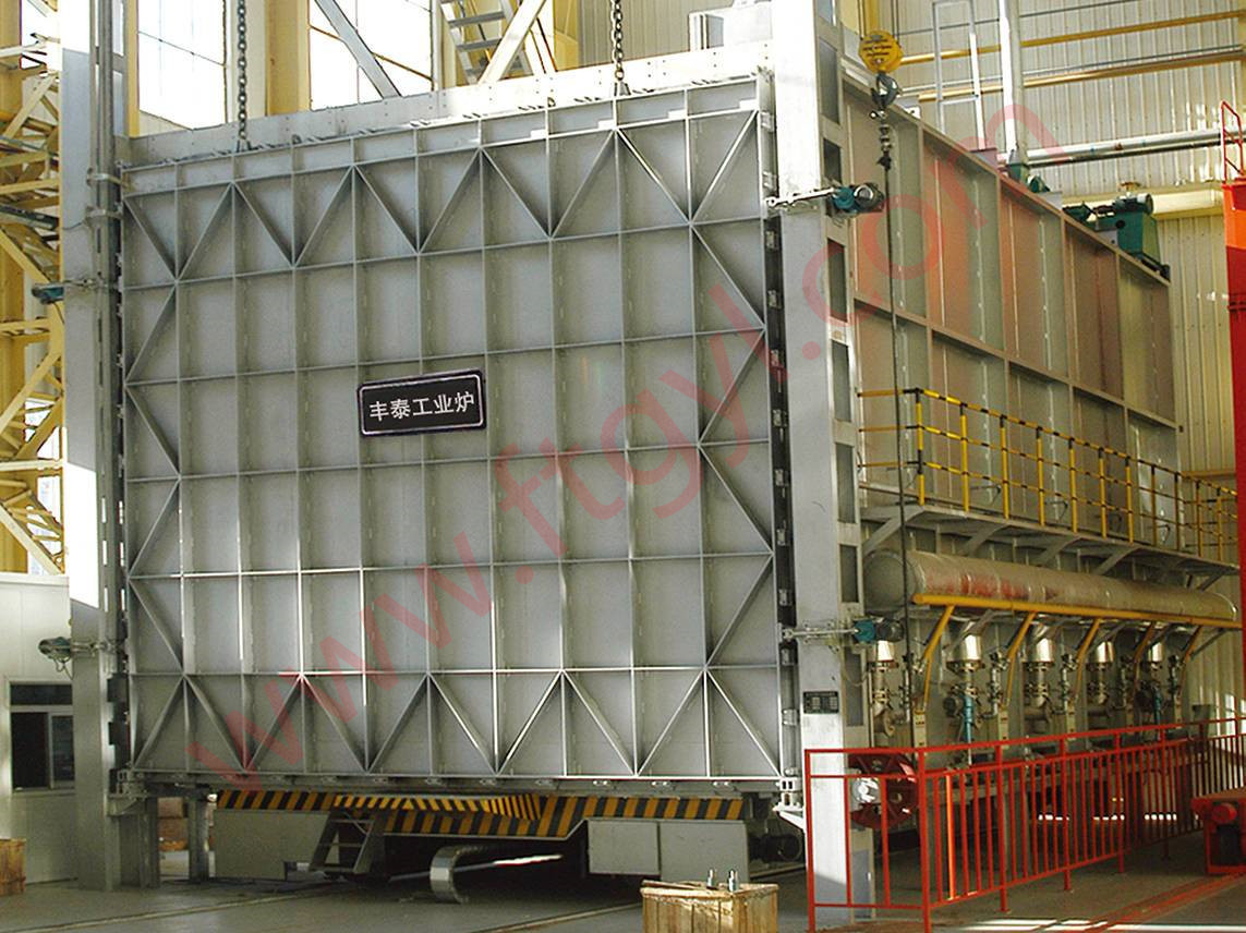 台车式液化气热处理炉  核电产品配套项目